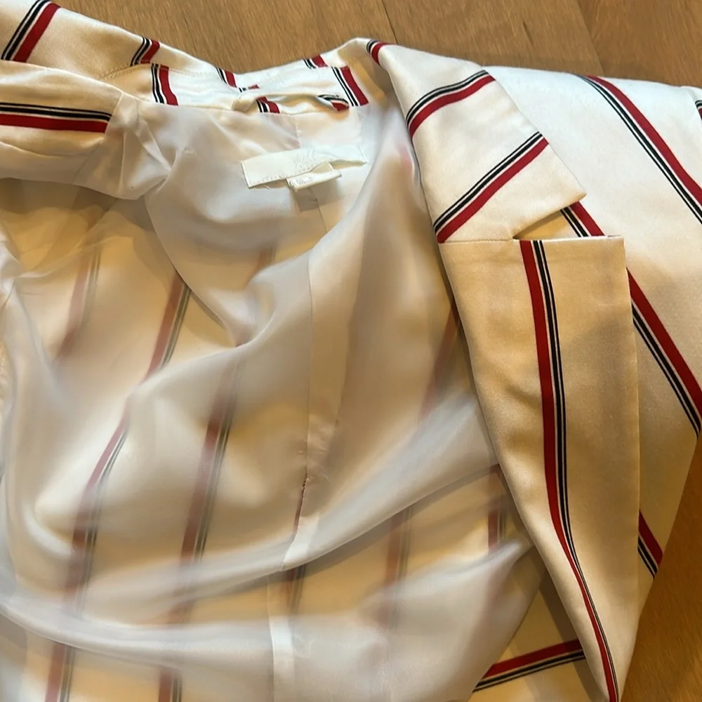 H & M women's striped Blazer - Picture 9 of 11